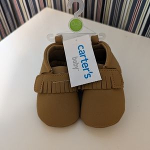 NWT Carter's Baby Moccasins